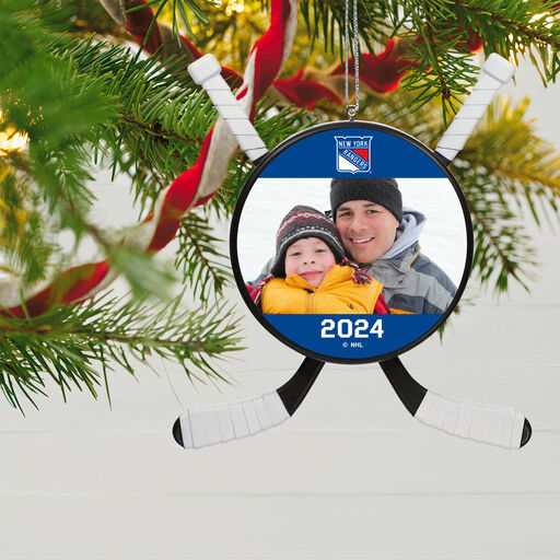 NHL Hockey Personalized Photo Ornament, Chicago Blackhawks®, 