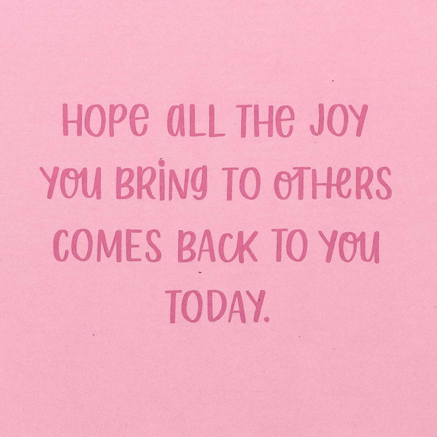 Pink My Melody Berry Birthday Card sentiment image number 2
