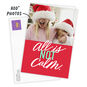All Is Not Calm Funny Custom Christmas Card, , large image number 2