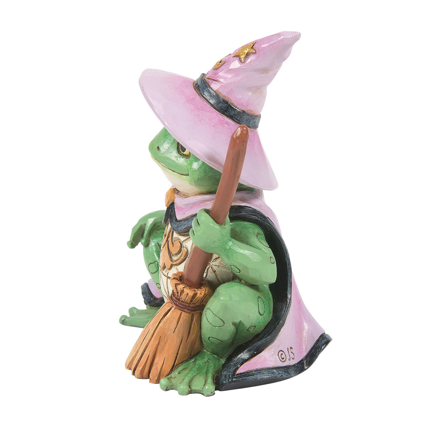 Jim Shore Heartwood Creek Frog Witch Mini Figurine, 3.4", , large image number 3
