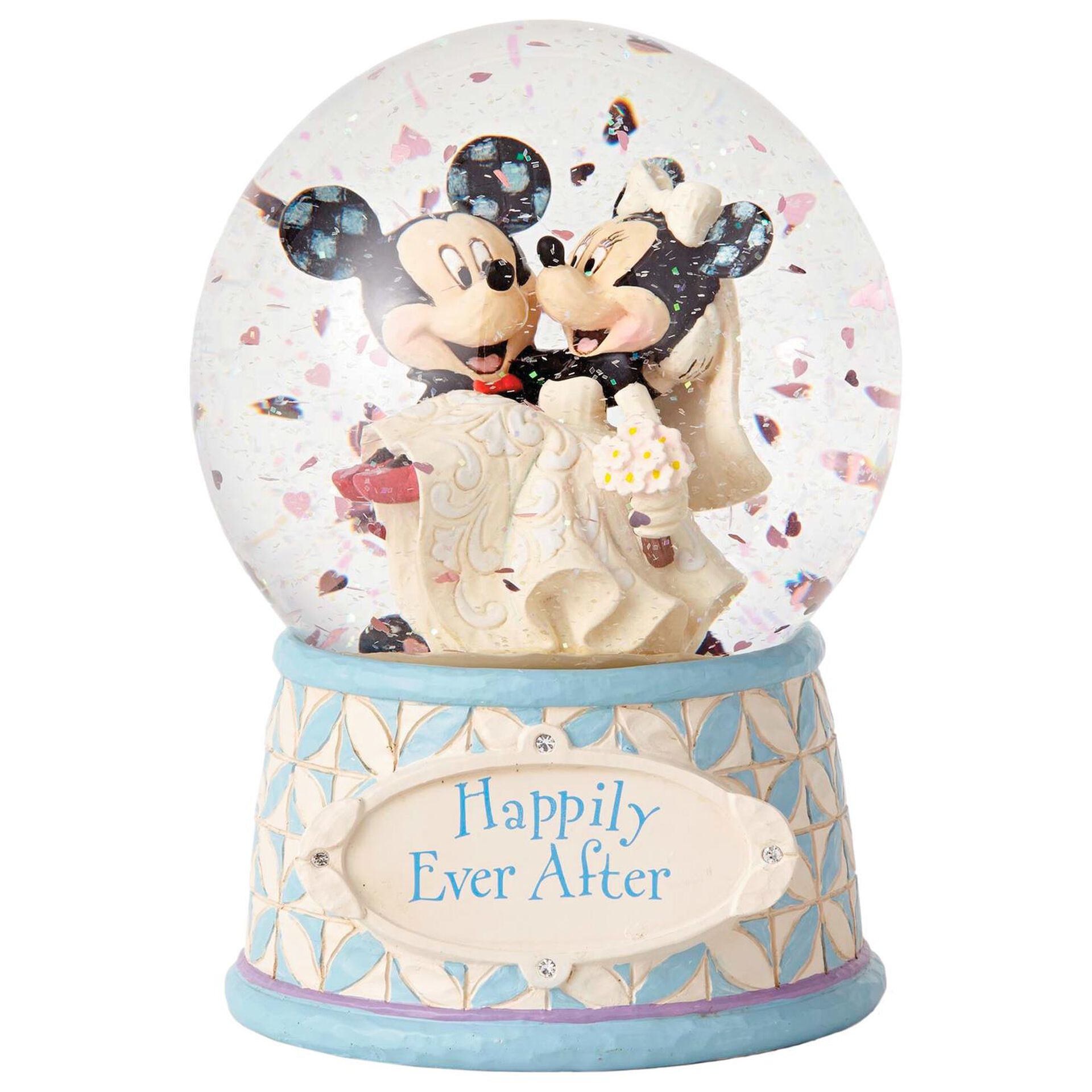 jim shore disney snow globes