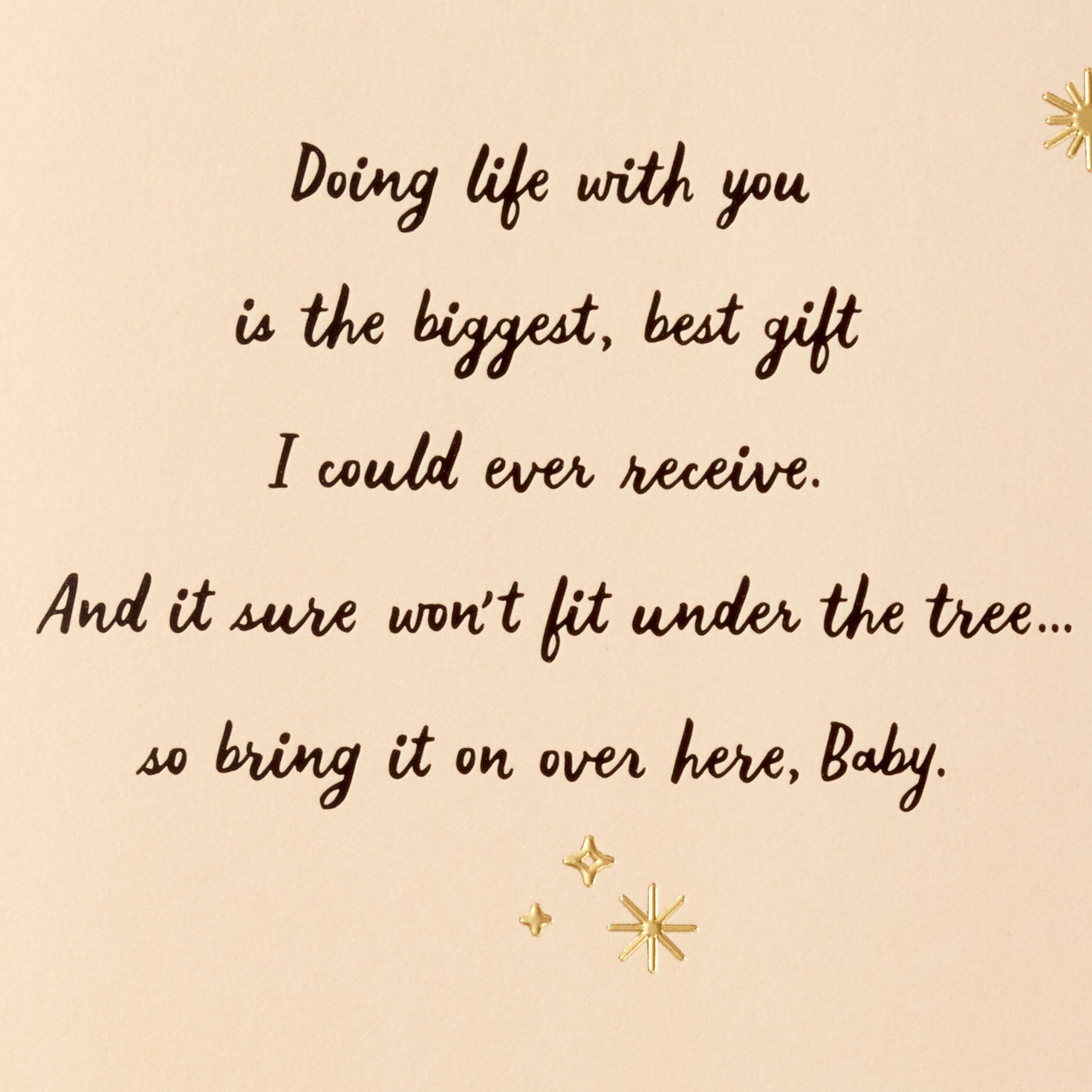 All I Want for Christmas Is You Romantic Christmas Card, , large image number 3