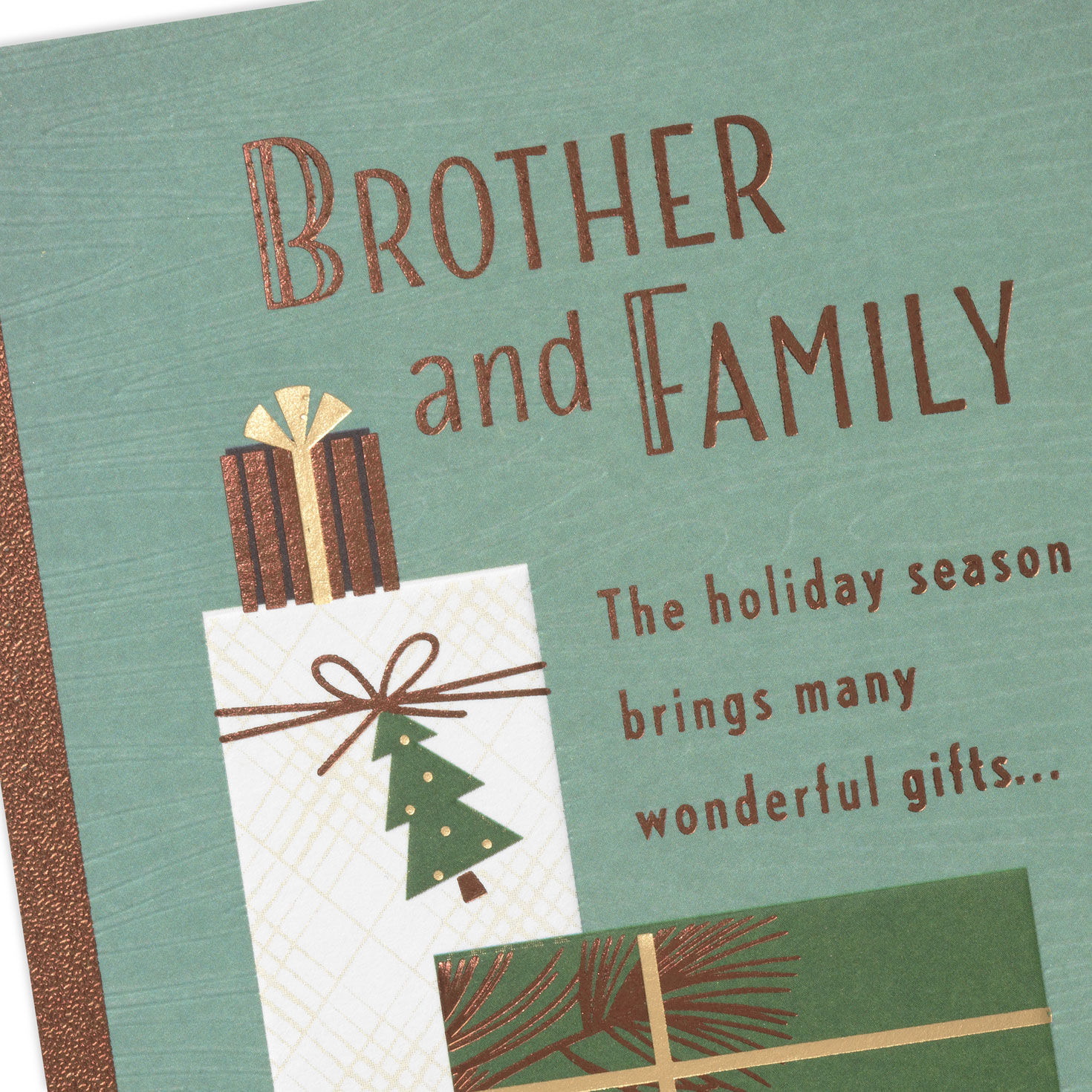 Many Wonderful Gifts Christmas Card for Brother and Family for only USD 4.99 | Hallmark
