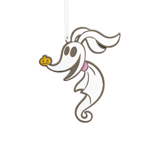 Disney Tim Burton's The Nightmare Before Christmas Zero Moving Metal Hallmark Ornament, 