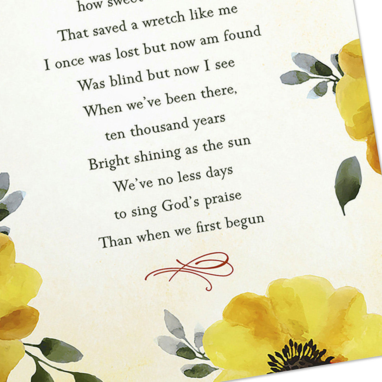 Hymns DaySpring Sympathy Cards Assortment Cover Detail image number 5