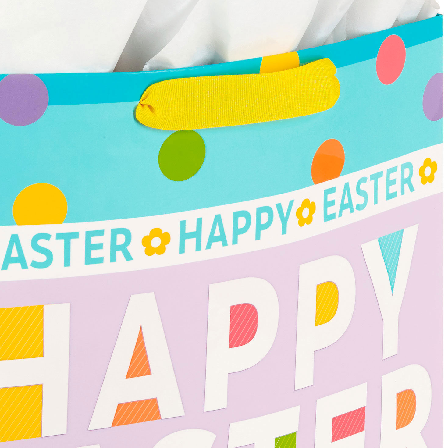 15.5" Polka Dots Extra-Large Easter Gift Bag With Tissue for only USD 7.79 | Hallmark