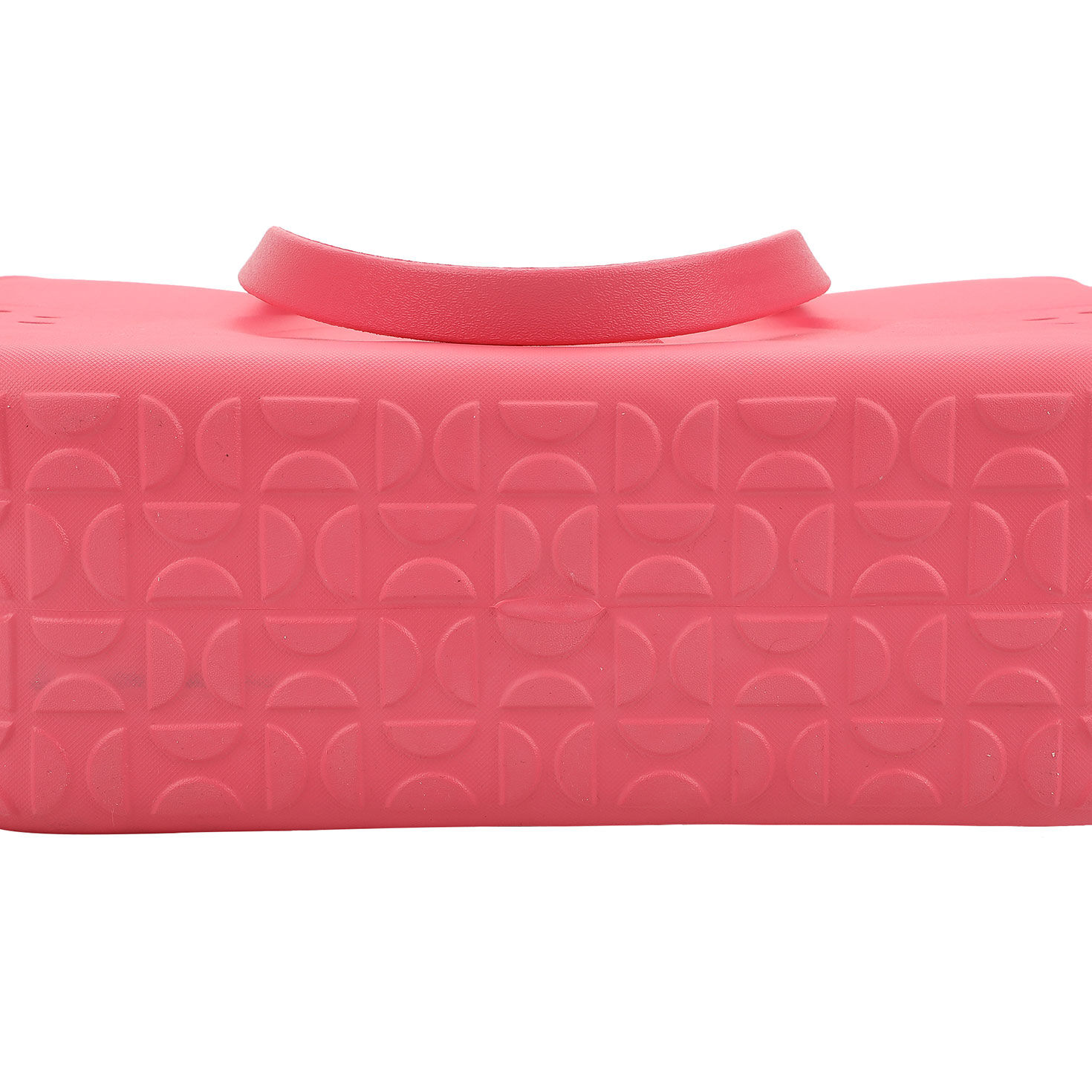 Mickey Mouse Face Coral Plastic Tote Bag detail image number 9