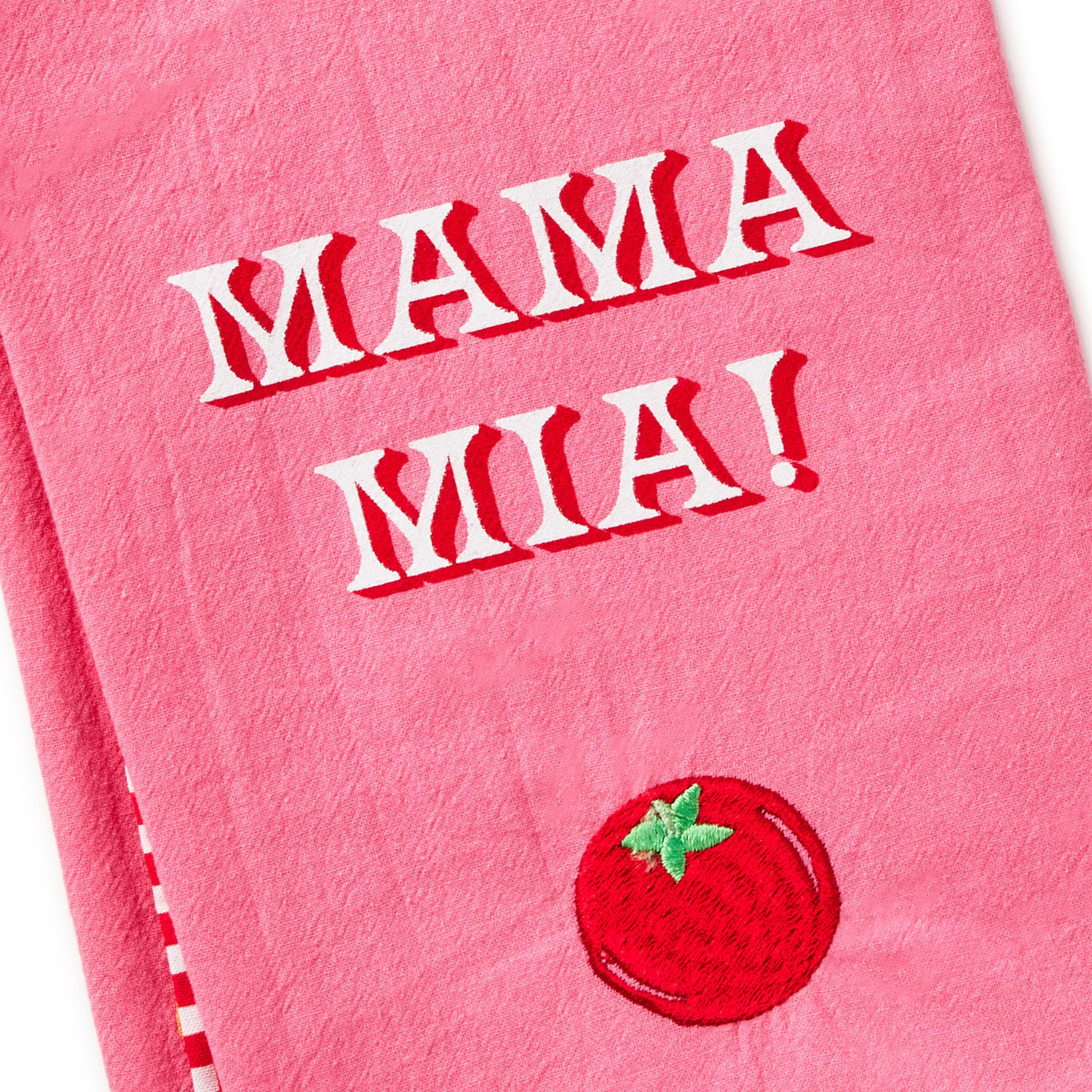 Mamma Mia Kitchen Towel for Mom closeup view image number 3