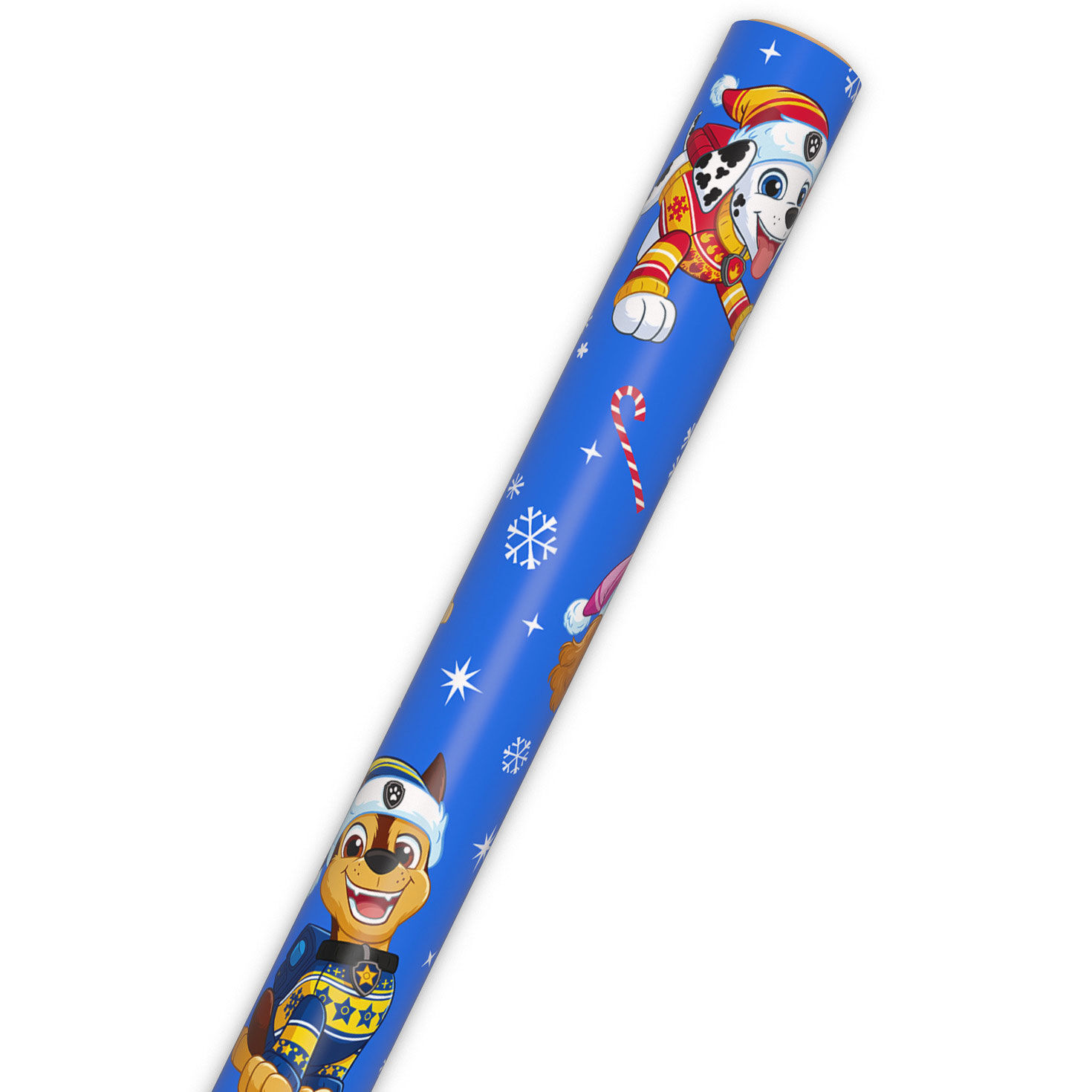Paw Patrol Winter Fun Christmas Wrapping Paper Wrap Tube image number 6