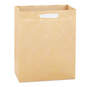 9.6" Gold Geometric Medium Gift Bag, , large image number 1