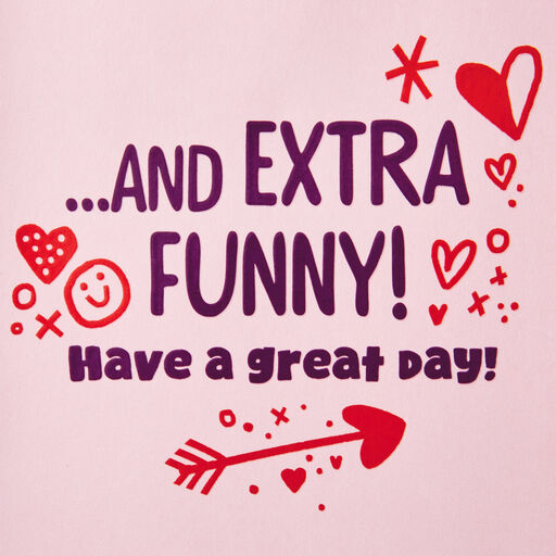 Extra Fun and Funny Joke Book Valentine's Day Card, 