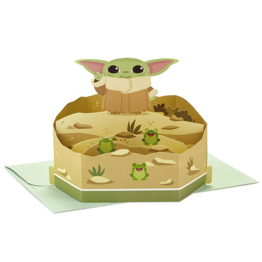 Star Wars: The Mandalorian™ The Child™ 3D Pop-Up Hello Card, 