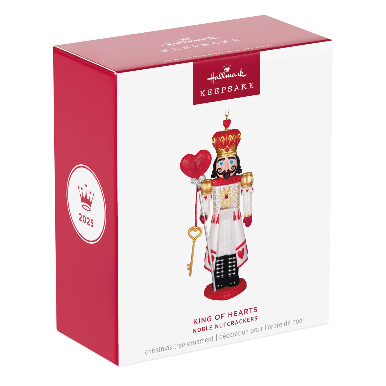 King of Hearts Nutcracker Keepsake Ornament package front image number 7