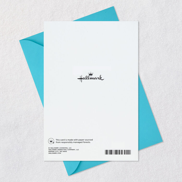 Dyed and Stitched Thank-You Card Card Back with Envelope image number 7