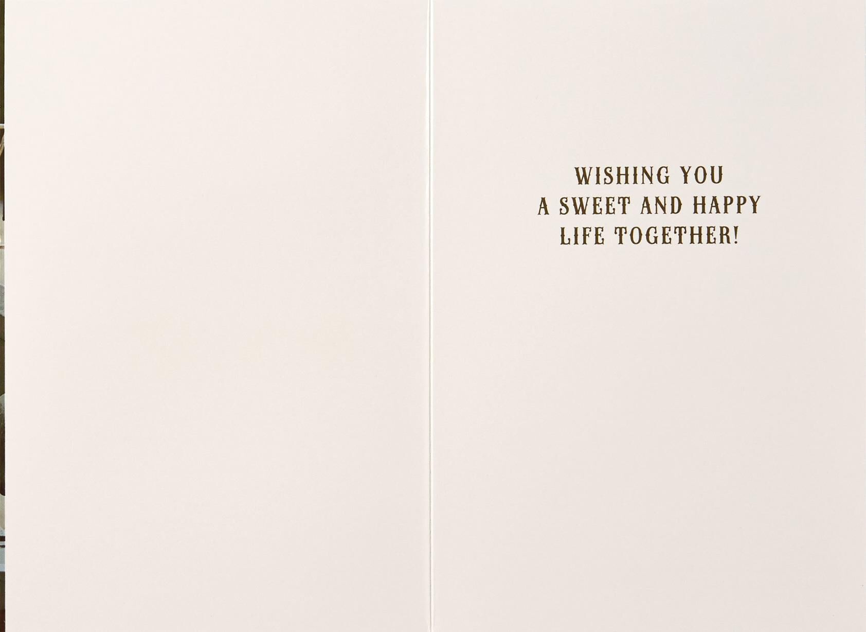 Just Hitched Wedding Card