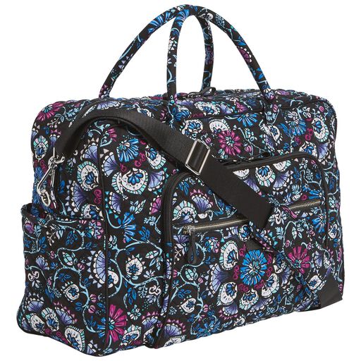 Vera Bradley Wallets Purses Travel Bags Hallmark Vera Bradley Iconic Weekender Travel Bag In Bramble