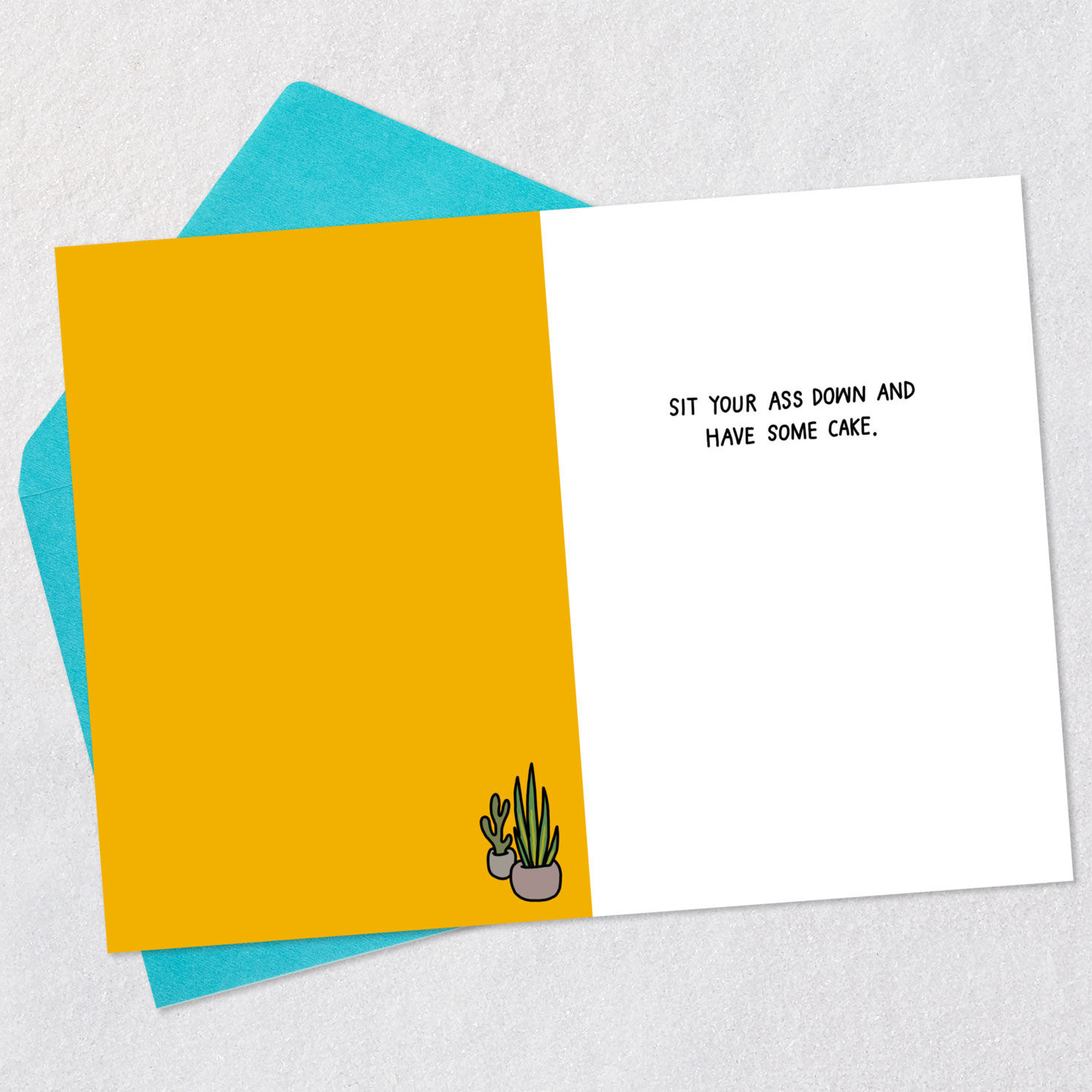 Donkey in Easy Chair Funny Birthday Card  image number 3