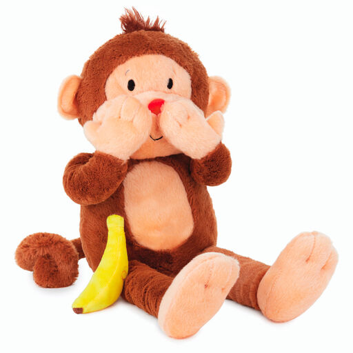 Goin' Bananas Monkey Singing Stuffed Animal, 12", 