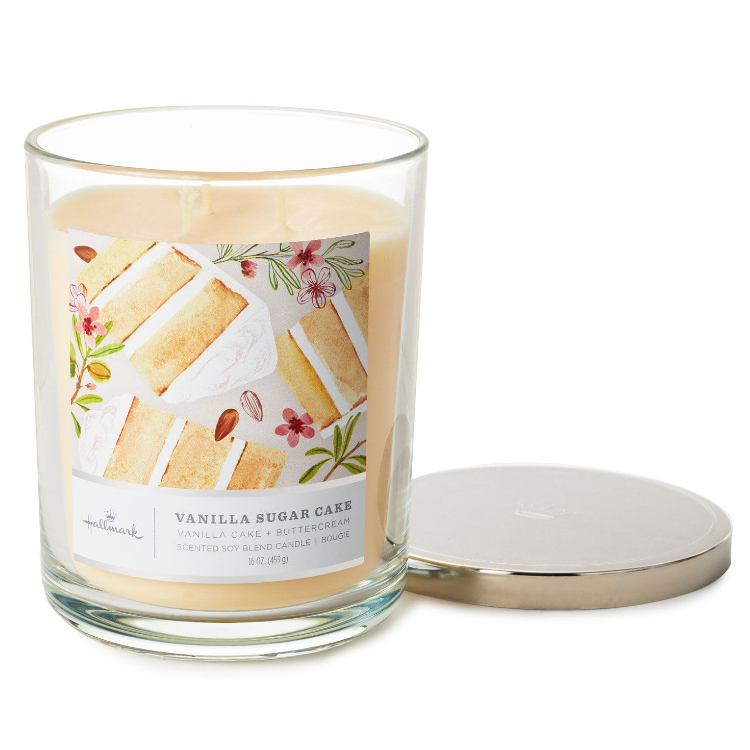 Vanilla Sugar Cake 3-Wick Jar Candle, 16 oz. for only USD 29.99 | Hallmark