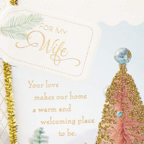 You're at the Center of It All Christmas Card for Wife, , large image number 4