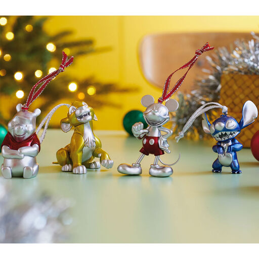 Disney 100 Years of Wonder Classic Characters Ornaments, Set of 4, 