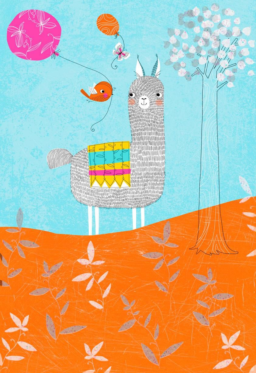 llama laughter and love birthday card greeting cards hallmark birthday love card