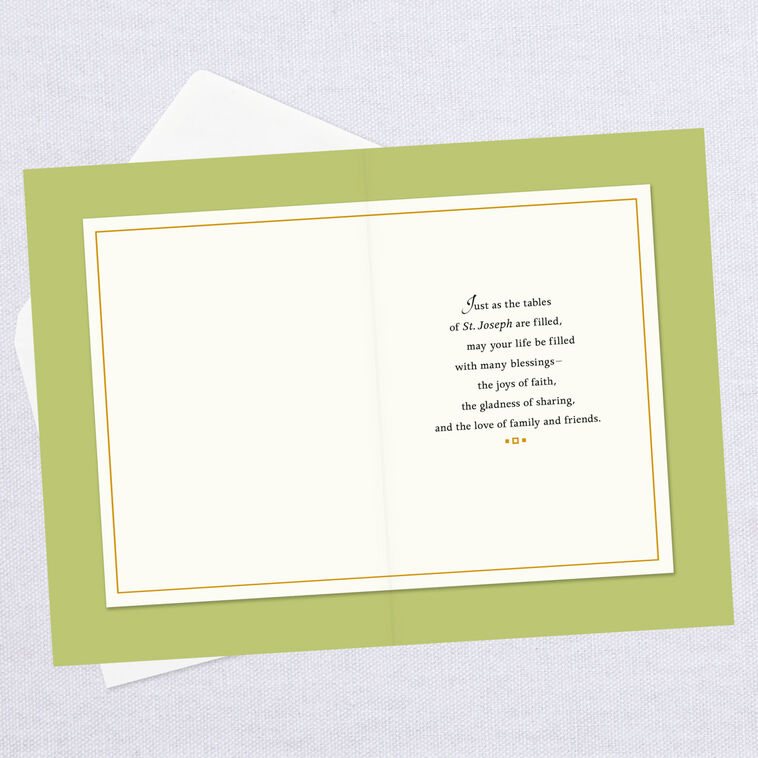 A Prayer for You St. Joseph's Day Card, , large image number 3
