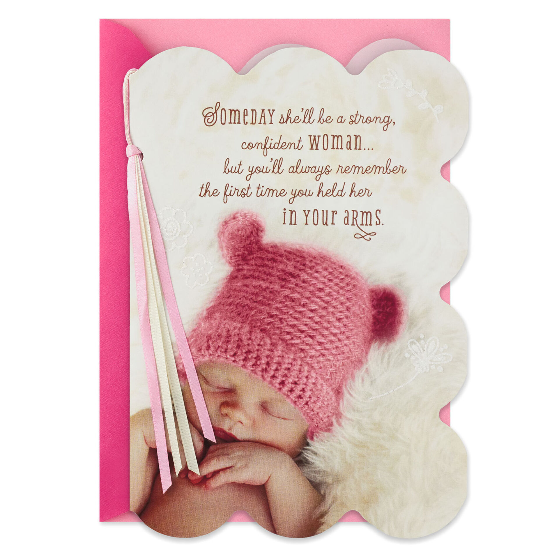 Hallmark New Baby Girl Card With Envelope