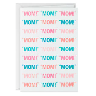 Slightly Annoying Reminders Funny Mother's Day Card