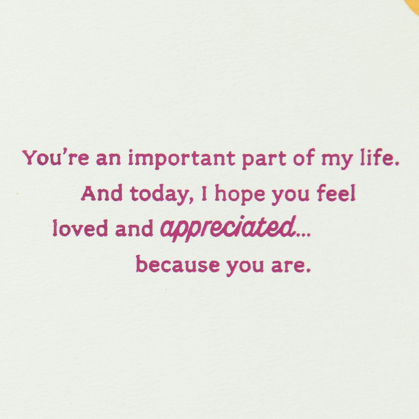 You&rsquo;re an Important Part of My Life Birthday Card for Stepmom, , large image number 3