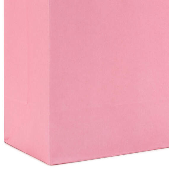 6.5" Pink Small Gift Bag, Light Pink, large image number 5