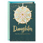 Daughter Christmas Card With Snowflake Ornament Card Front image number 1