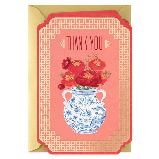 Two Small Words Thank-You Card, 