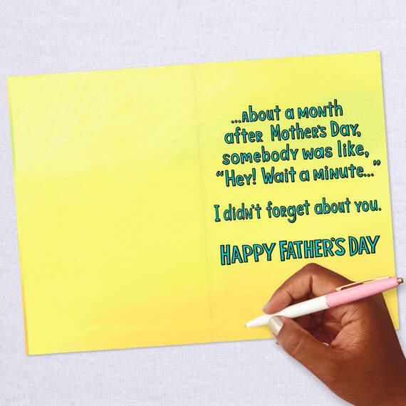 A Month After Mother's Day Funny Father's Day Card, , large image number 6