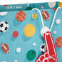 15" Sports Balls on Blue Extra-Deep Birthday Gift Bag, , large image number 4