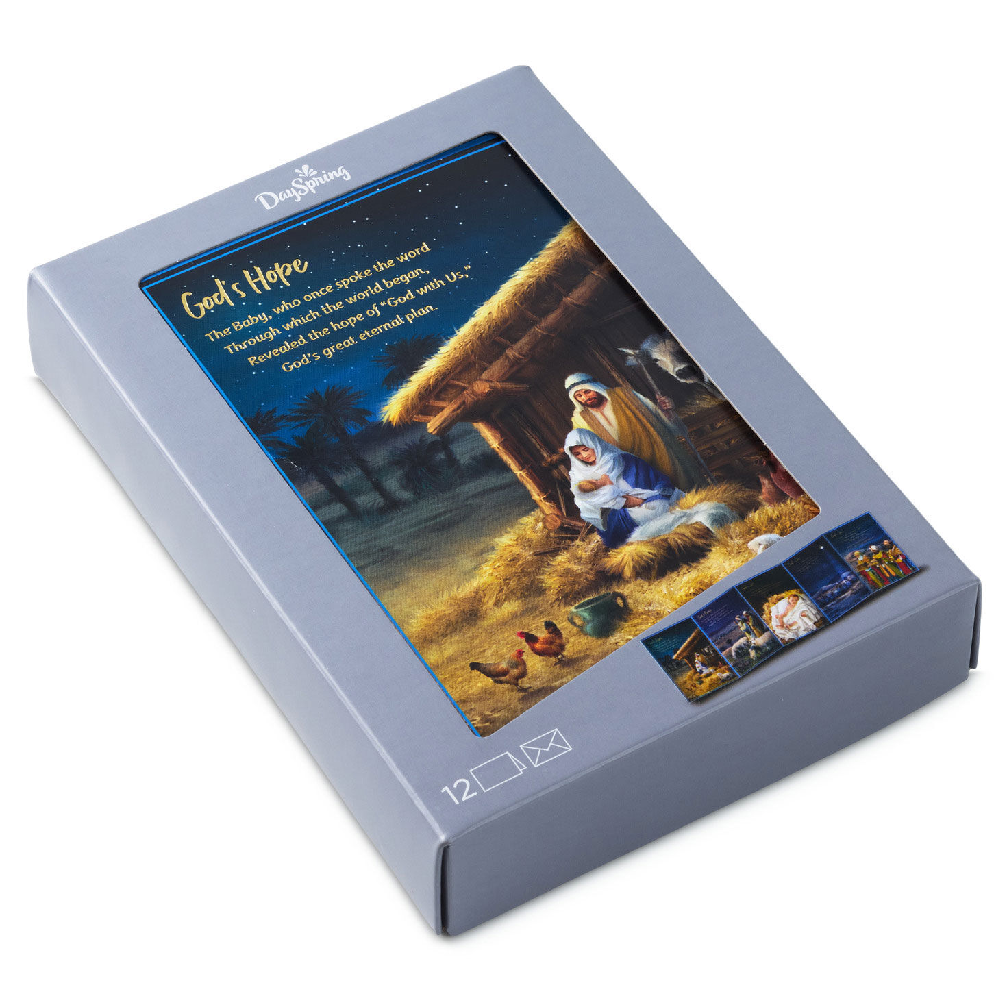 Nativity DaySpring Religious Christmas Cards packaging image number 2