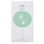 Oval Garden Stake With Paw Print Design package image number 4
