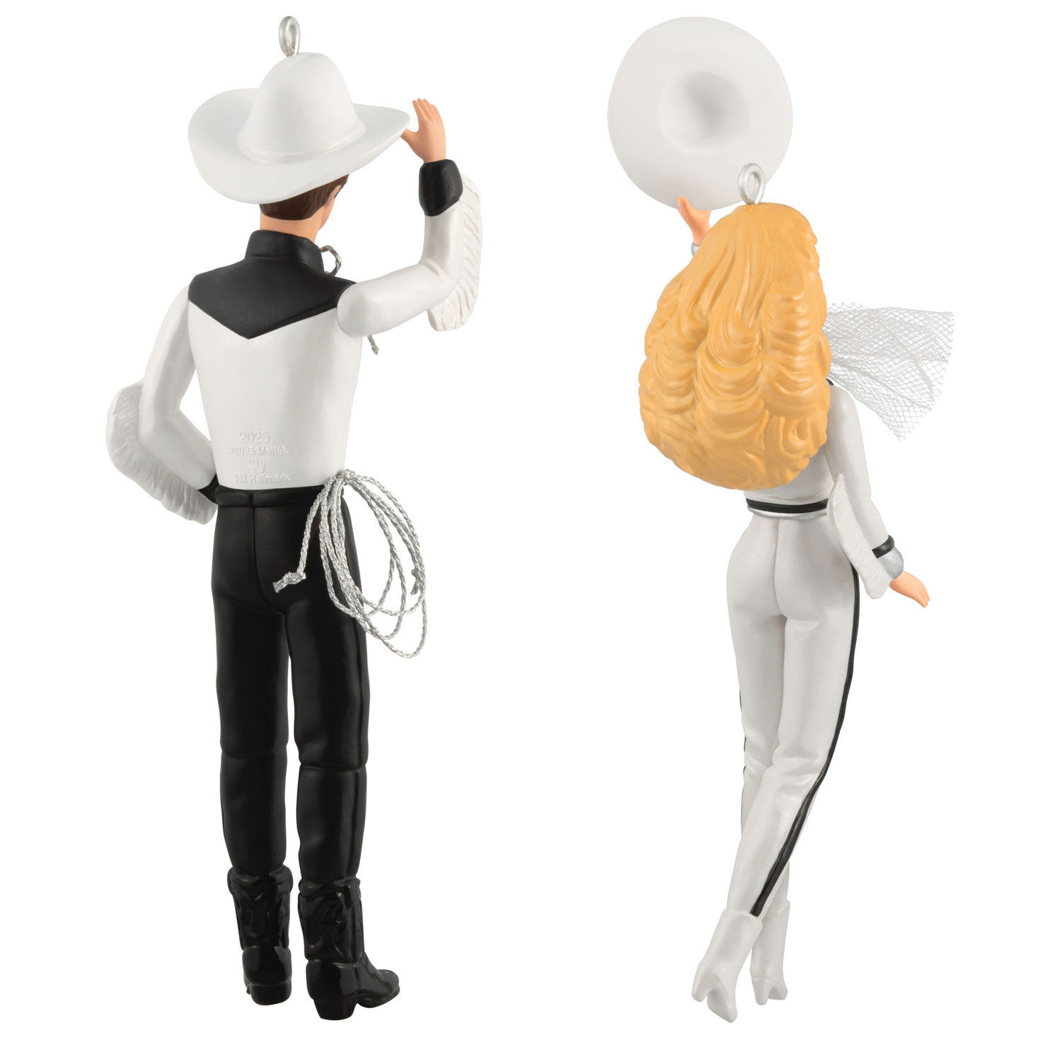 Barbie and Ken Western Stars Keepsake Ornaments back image number 6