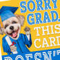 Dog in Cap and Gown Musical Pop-Up Money Holder Graduation Card, , large image number 4