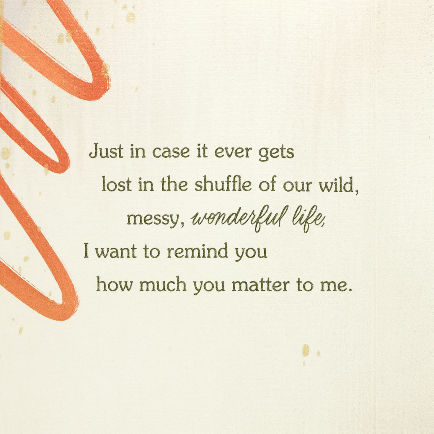 Abstract Hearts Wife Anniversary Card Sentiment image number 2