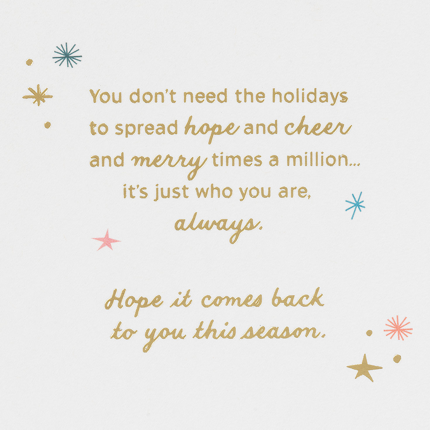 You Spread Merry Times a Million Christmas Card for only USD 5.99 | Hallmark