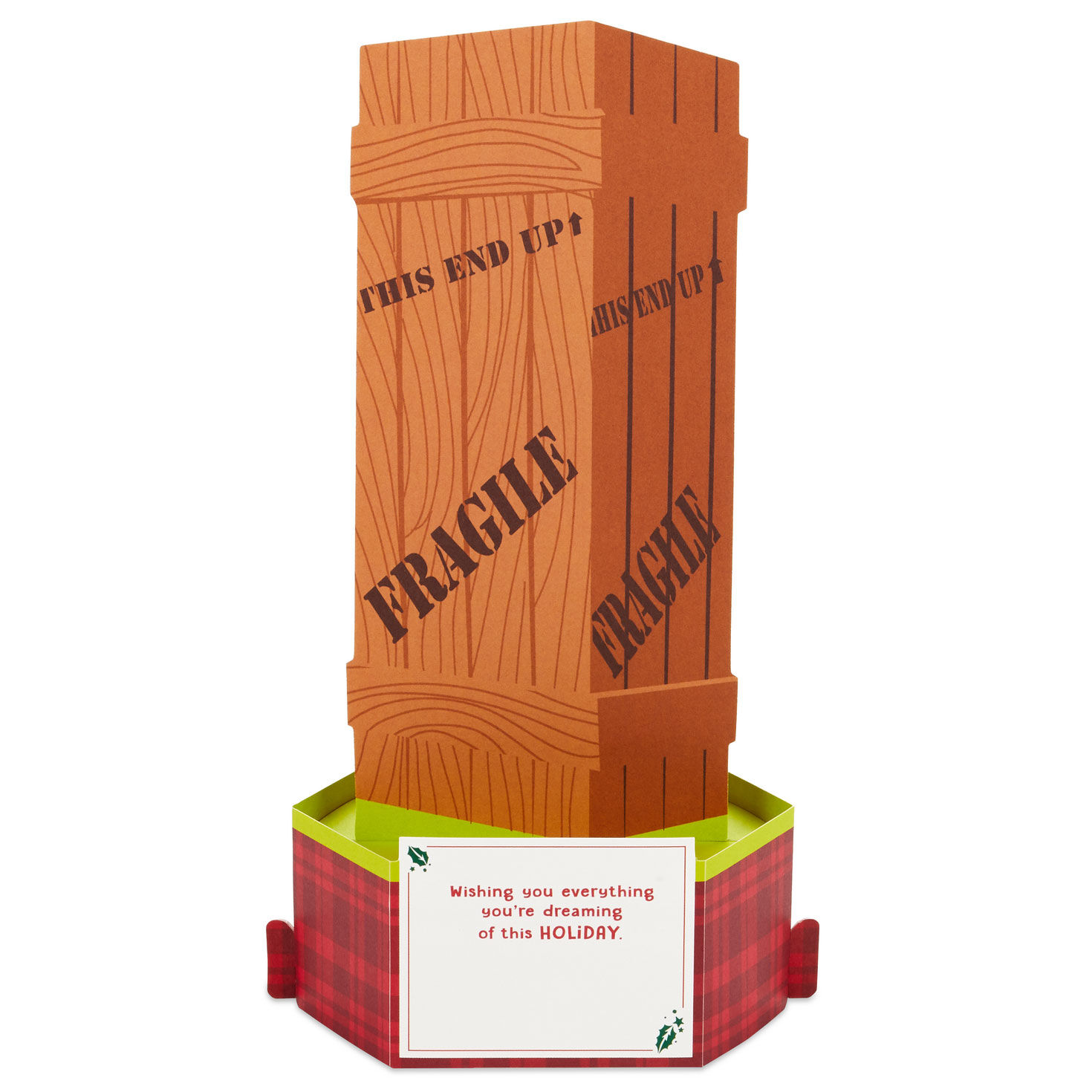 A Christmas Story&trade; Leg Lamp 3D Pop-Up Christmas Card, , large image number 3