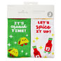 Tacos and Hot Sauce Novelty Crew Socks  image number 2