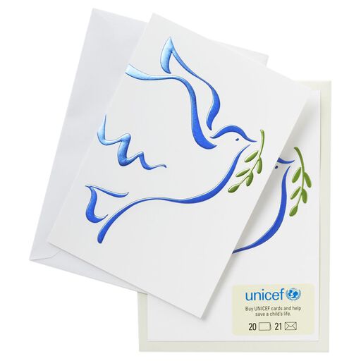 Unicef Soaring Dove Christmas Cards Box Of 20 Unicef Soaring Dove Christmas Cards Box Of 20