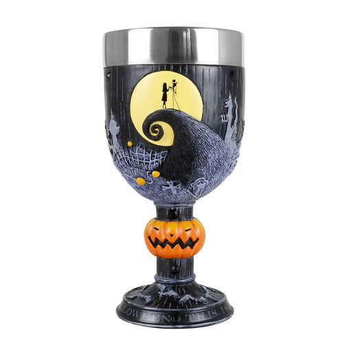 Disney Showcase Nightmare Before Christmas Goblet, 7.09", 