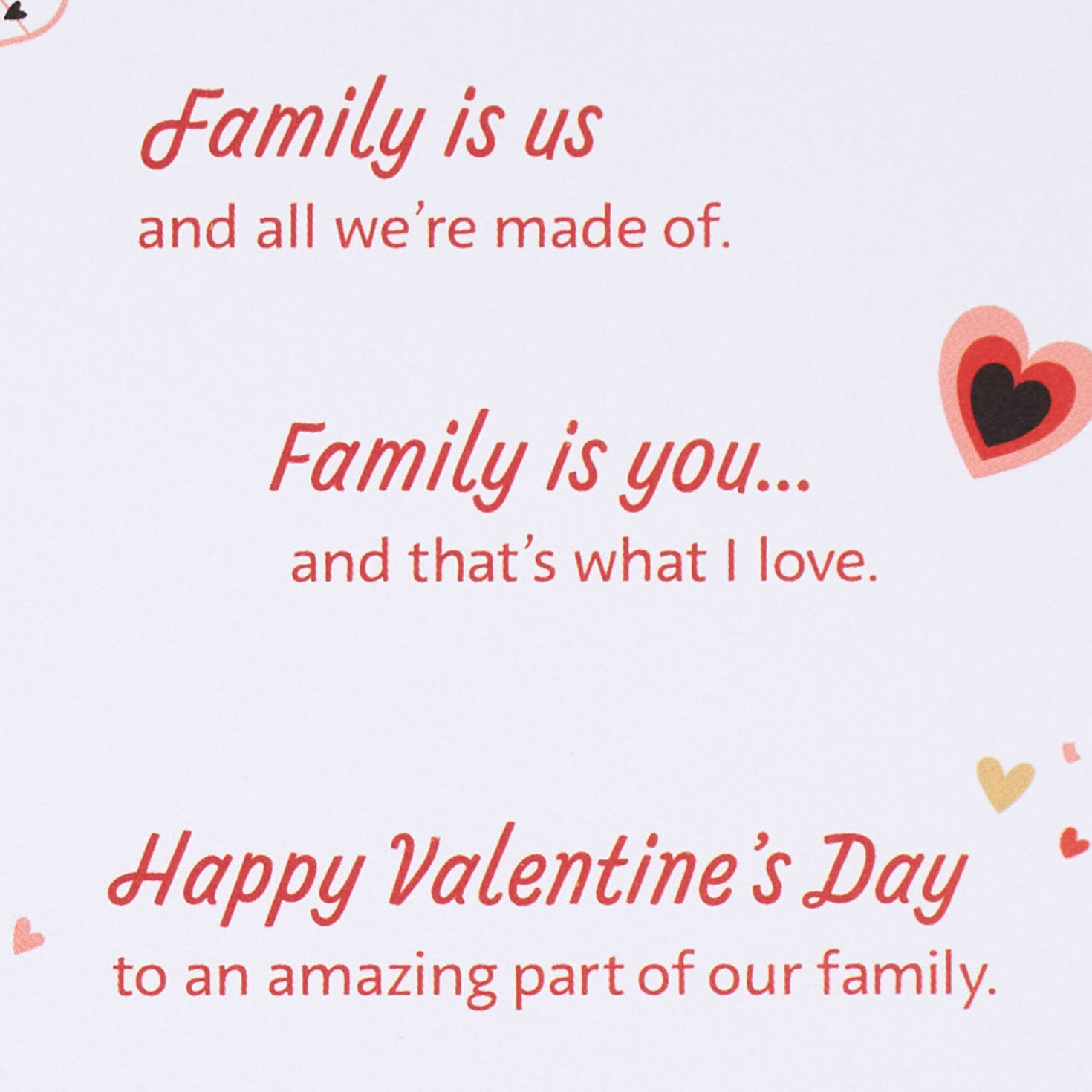 Scrapbook and Games Family Valentine's Day Card Sentiment image number 3