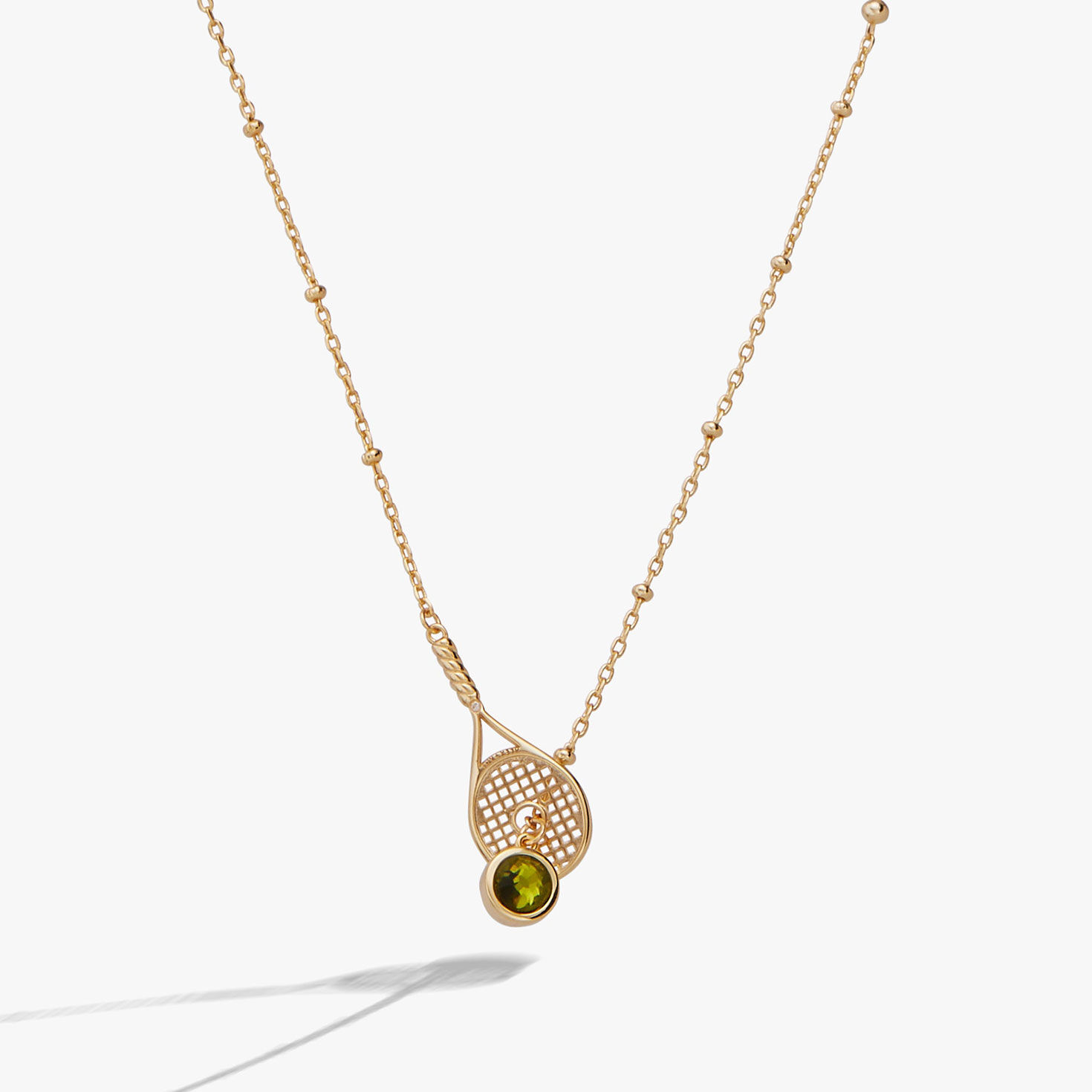Alex And Ani Tennis Racket Y-Necklace