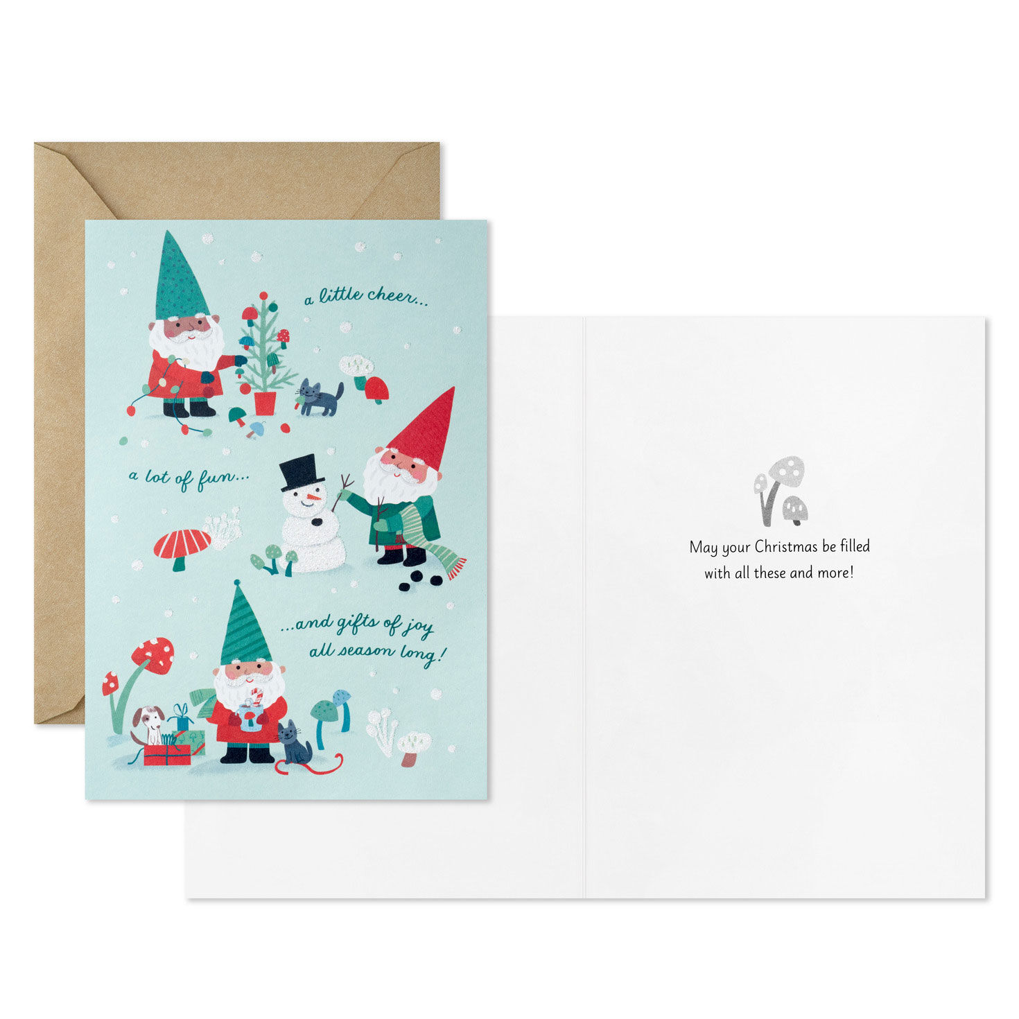 Gnomes at Christmas Boxed Christmas Cards, Pack of 16, , large image number 3