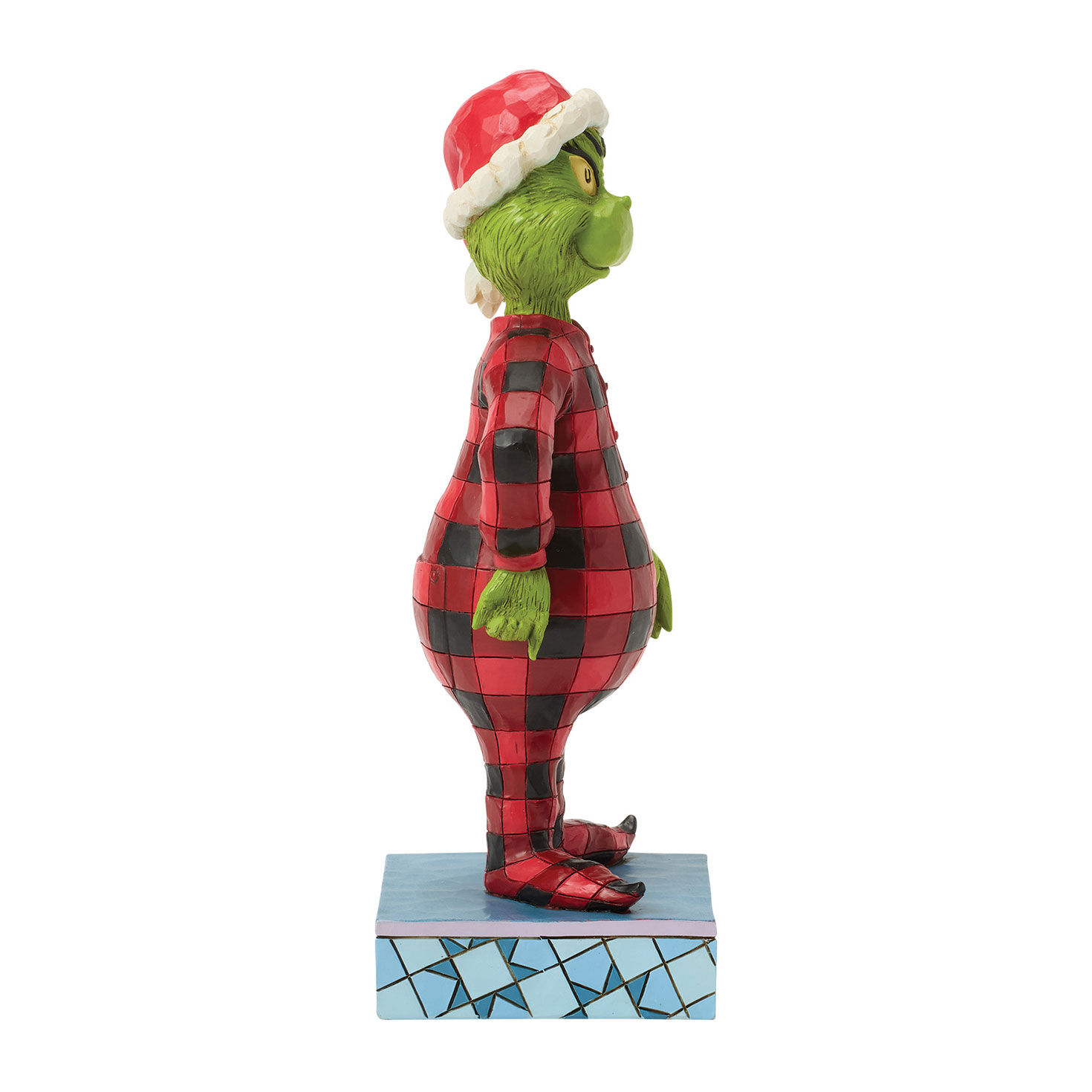 Jim Shore Grinch in Pajamas Statue side image number 4