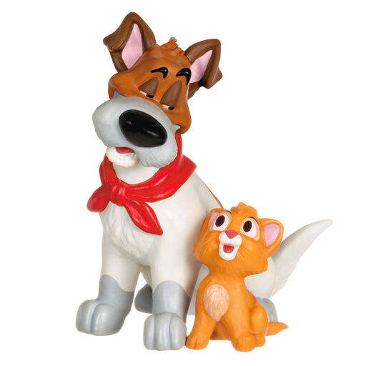 Disney Oliver and Company 35th Anniversary Oliver and Dodger Ornament, 